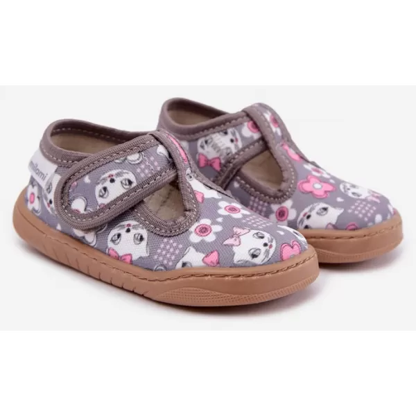 Kinderhausschuhe MILAMI BF1/BR-12 GRAU 