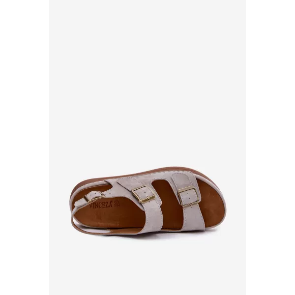  Damensandalen VINCEZA 79620 GRAU 