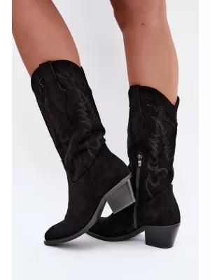 Damenstiefel BOTO 2559A-1 SCHWARZ