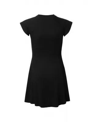 Mädchenkleid URBAN CLASSICS UCK6201-00007 SCHWARZ