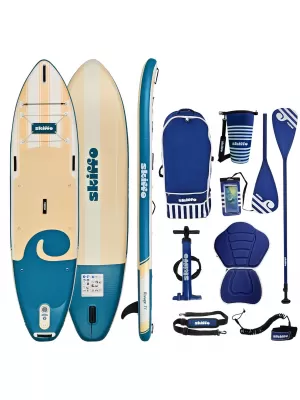 Paddle-Board SKIFFO RIVAGE LAGOON BLAU/WEIß