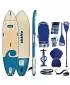 Paddle-Board SKIFFO RIVAGE LAGOON BLAU/WEIß