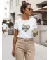 Damen-T-Shirt DSTREET NX5029RY-WH WEIß