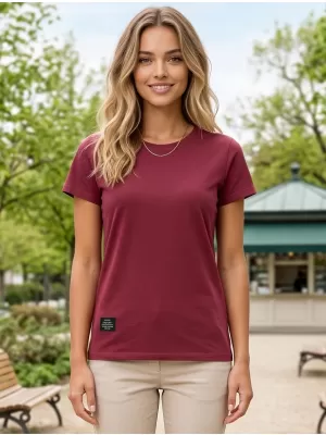 Damen-T-Shirt ALTISPORT NP/ALWST26001 BURGUND