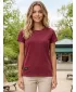 Damen-T-Shirt ALTISPORT NP/ALWST26001 BURGUND