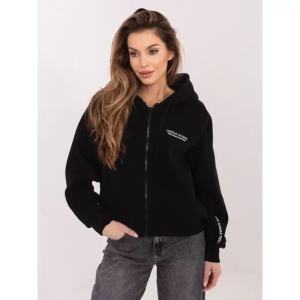  Damen-Sweatshirt SUBLEVEL D10600BI02863A3 SCHWARZ 
