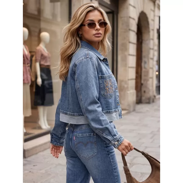  Damenjacke DSTREET TY5901 BLAU 