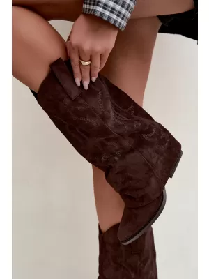 Damenstiefel BOTO CLS-613 SCHOKOLADE