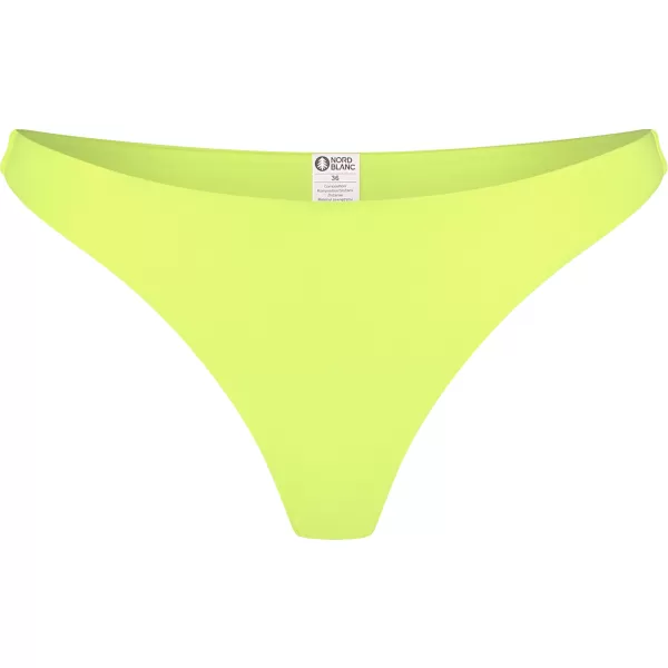  Bikinihose für Damen NORDBLANC GLITZ NBSSS8240 LEUCHTEND GELB 