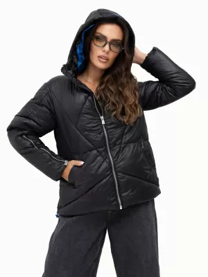 Damenjacke SUBLEVEL D50048X44517A2 SCHWARZ