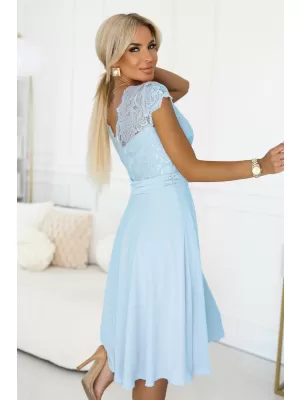 Kleid NUMOCO 381-8 AZURBLAU