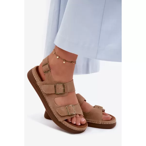  Damensandalen VINCEZA 79620 BRAUN 