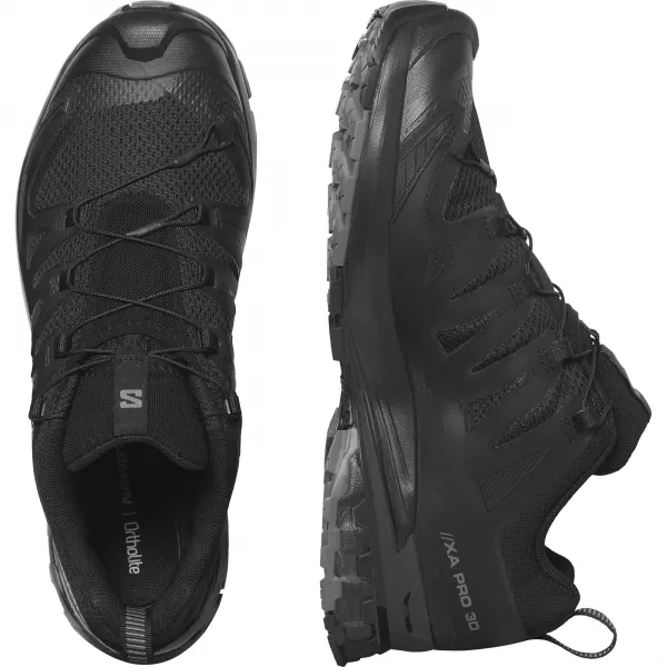  Herrenschuhe SALOMON XA PRO 3D V9 WIDE L47273100 SCHWARZ/PHANTOM/ZINN 