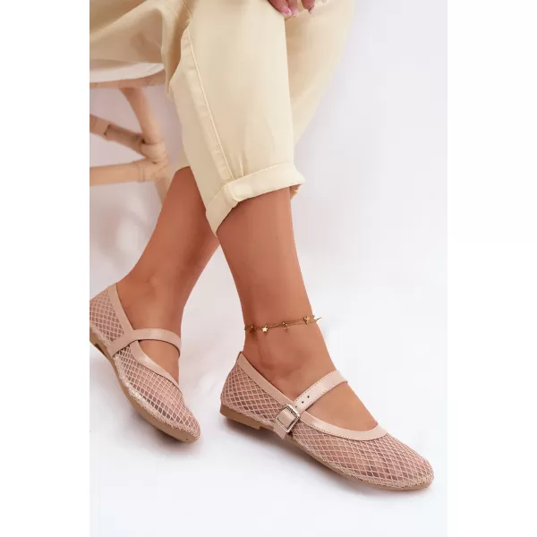  Ballerinas für Damen BOTO 26BL02-9968 BEIGE 