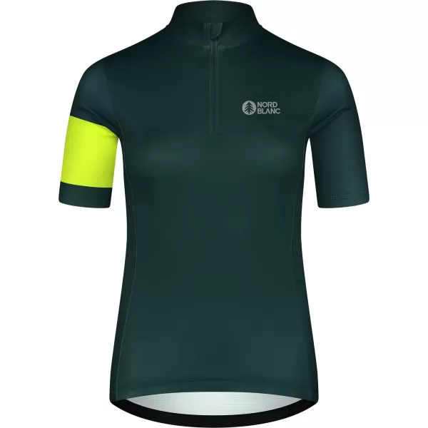  Damen-Radtrikot NORDBLANC ENTHUSIAST NBSLF8084 GRÜN 