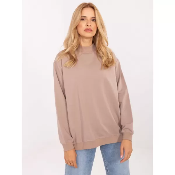  Damen-Sweatshirt BASIC FEEL GOOD RV-BL-5185.79P DUNKELBEIGE 