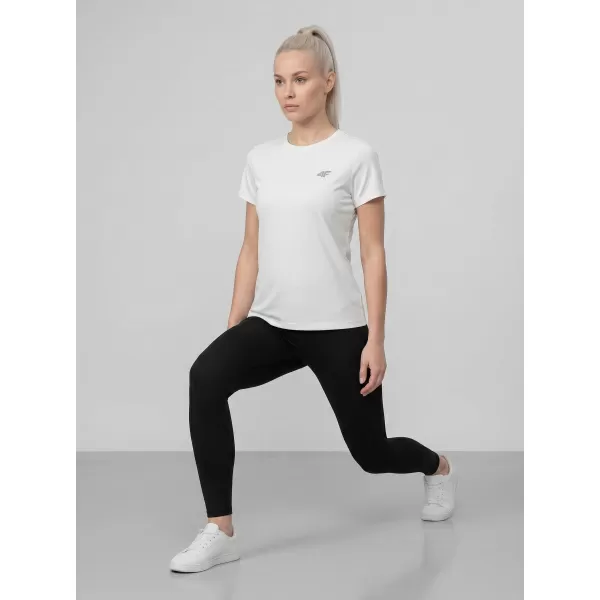 Damen-T-Shirt 4F WMM00TTSHF3308 WEIß 