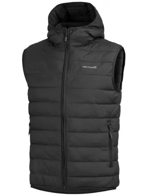 Herrenweste PENTAGON AURORA 2.0 PUFFER HOODED VEST K04011-2.0 SCHWARZ