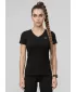 Damen-T-Shirt 4F WMM00TTSHF3307 TIEFSCHWARZ