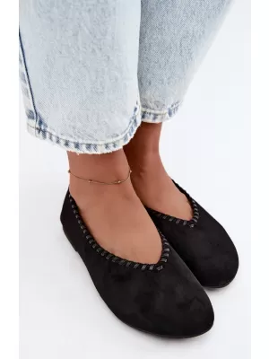 Ballerinas für Damen BOTO 9897 SCHWARZ