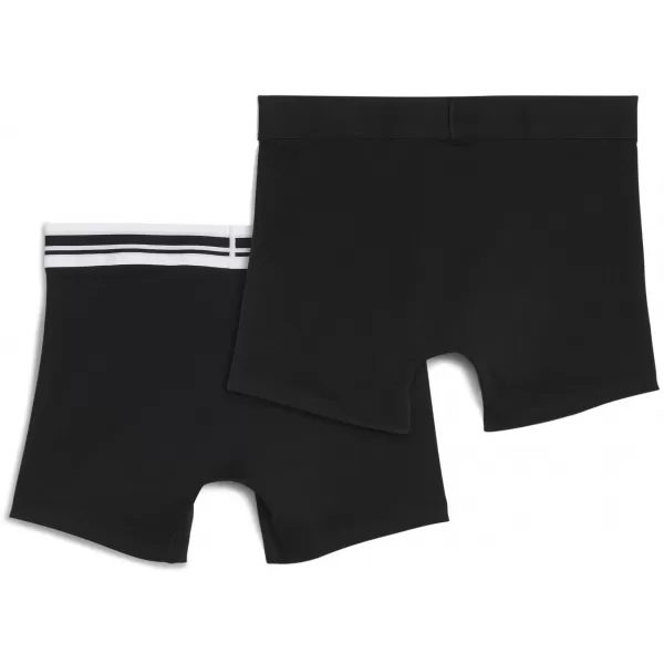  Herren-Boxershorts PUMA MEN EVERYDAY PLACED LOGO BOXER 2P 93847601 SCHWARZ 