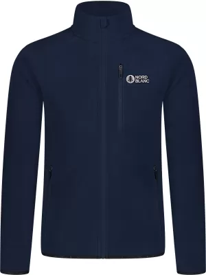 Leichtes Fleece-Sweatshirt für Herren NORDBLANC QUARRY NBSFM8372 DUNKELBLAU