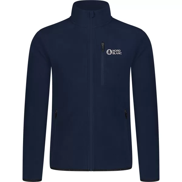  Leichtes Fleece-Sweatshirt für Herren NORDBLANC QUARRY NBSFM8372 DUNKELBLAU 