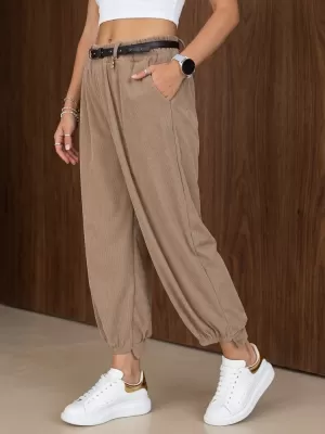 Damenhosen DSTREET UY3169 BEIGE