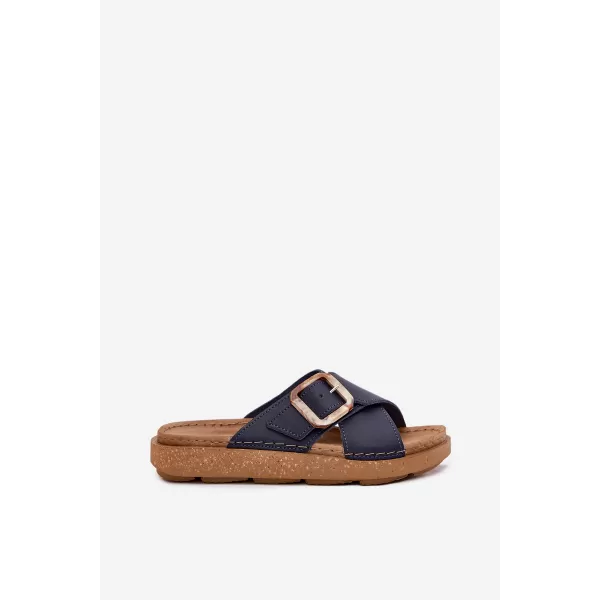 Damenhausschuhe INBLU ED0003IU BLAU 