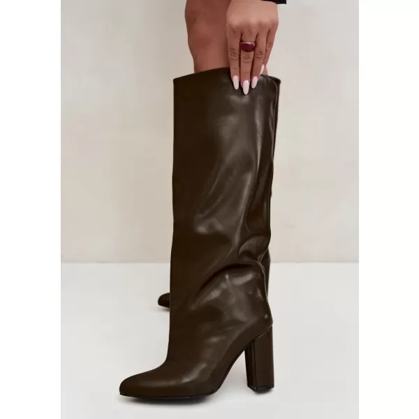  Damenstiefel BOTO C-377/LA3165 BRAUN/LEDER 