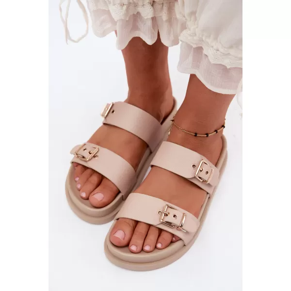  Damenhausschuhe BOTO LS-873-02 BEIGE 
