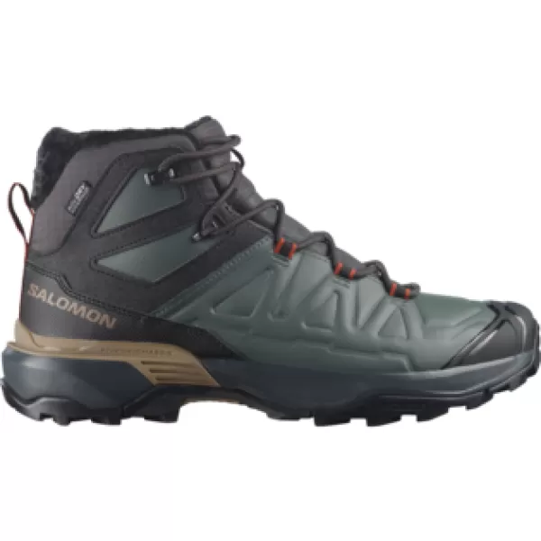  Herrenschuhe SALOMON X ULTRA SNOWPILOT WATERPROOF L49219500 ASPHALT/URBAN CHIC/ARABISCHE WÜRZE 