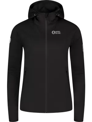 Softshelljacke für Damen NORDBLANC OUTLAND NBSSL8324 SCHWARZ