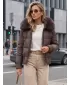 Damenjacke DSTREET TY5831 BRAUN