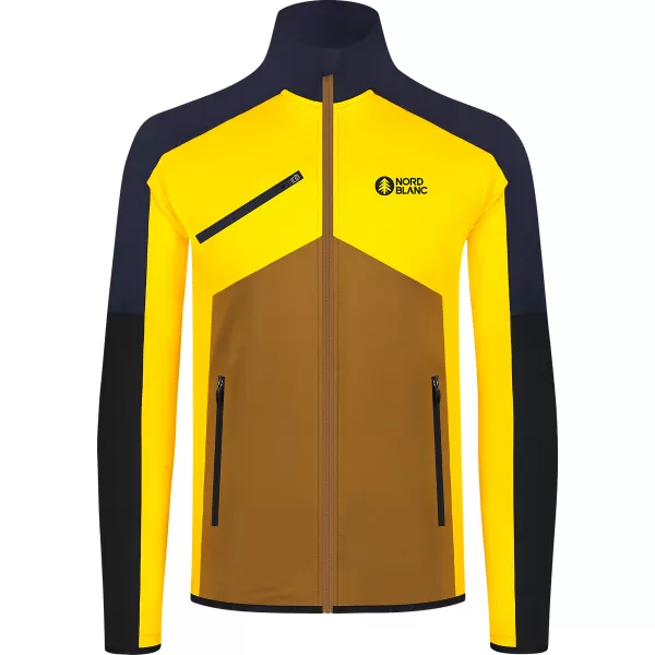  Powerfleece-Sweatshirt für Herren NORDBLANC CUSP NBSFM8334 BERNSTEIN 