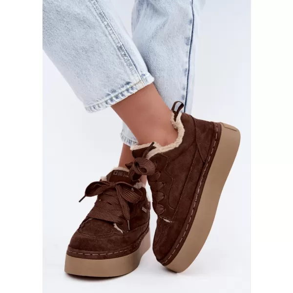  Damenschuhe BIG STAR SHOES UU274188 BRAUNE/BEIGE SCHATTEN 