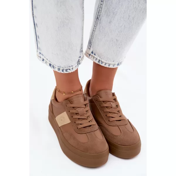  Damen-Sneaker BIG STAR SHOES UU274015 BRAUN/BEIGE 