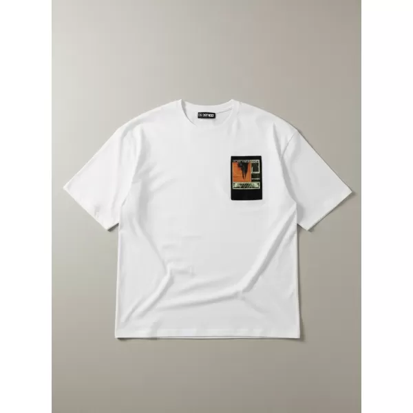  Herren-T-Shirt DSTREET RX5301 WEIß 