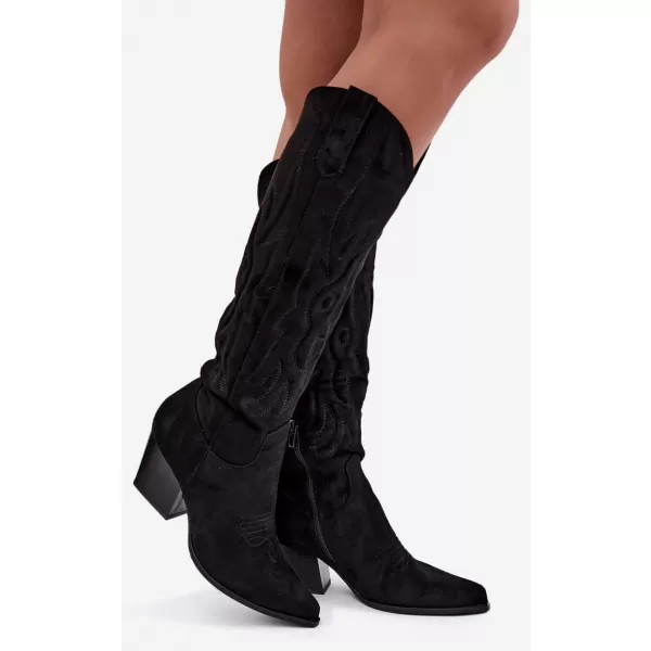  Damenstiefel BOTO 9697A-1 SCHWARZ 