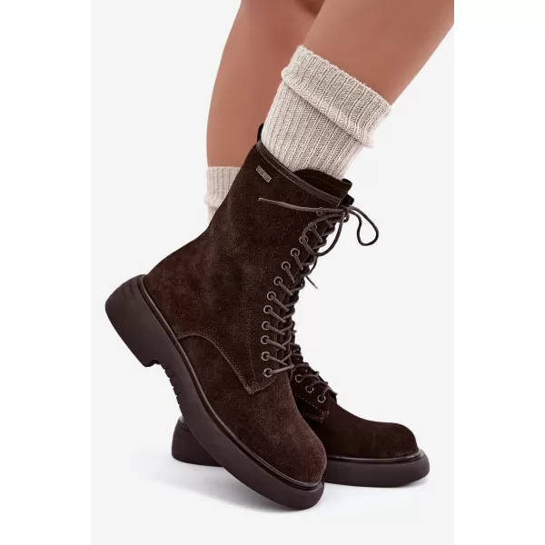  Damenschuhe BIG STAR SHOES UU274612 BRAUN/BEIGE 