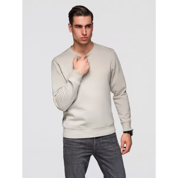  Herren-Sweatshirt OMBRE OM-SSBN-0271 HELLBEIGE 