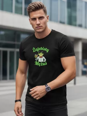 Herren-T-Shirt DSTREET NX0103R-BK SCHWARZ