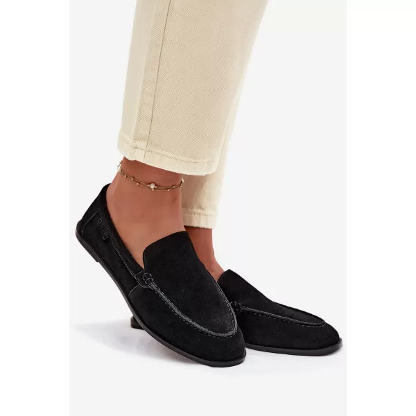  Damenmokassins BIG STAR SHOES TT274209 SCHWARZ 
