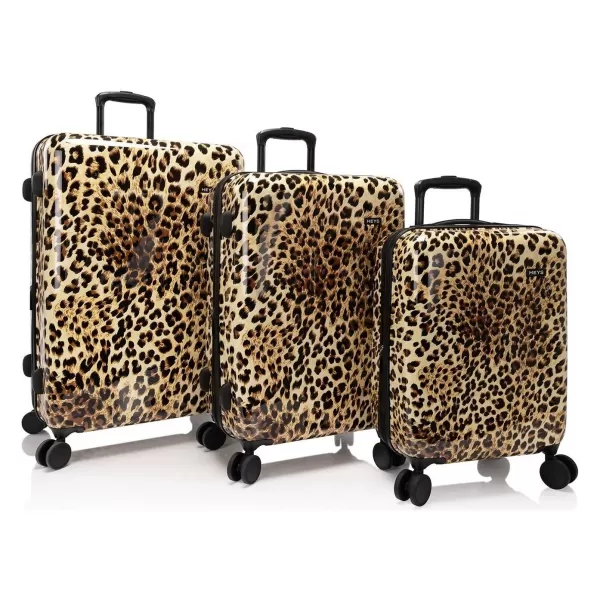  Ein Satz Koffer HEYS Elite S, M, L BRAUNER LEOPARD 
