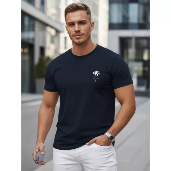  Herren-T-Shirt DSTREET NX5126R-NY DUNKELBLAU 