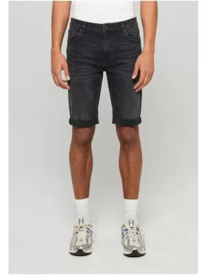 Herrenshorts URBAN CLASSICS TB8457 SCHWARZ GEWASCHEN