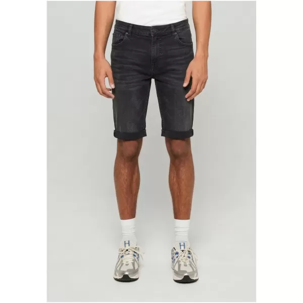  Herrenshorts URBAN CLASSICS TB8457 SCHWARZ GEWASCHEN 