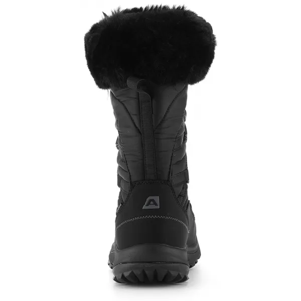  Winterstiefel für Damen ALPINE PRO LEWRA SCHWARZ 