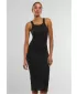 Kleid URBAN CLASSICS TB7526-00007 SCHWARZ