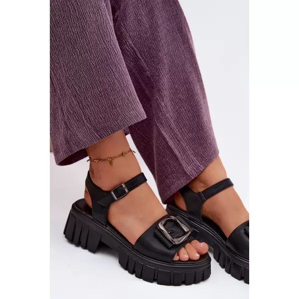  Damensandalen VINCEZA 79611 SCHWARZ 